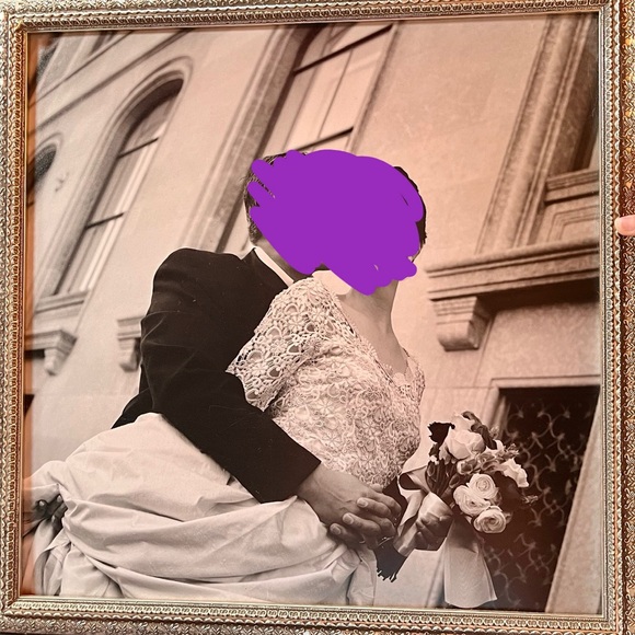 Vintage Gold Wedding Gown - Picture 10 of 10